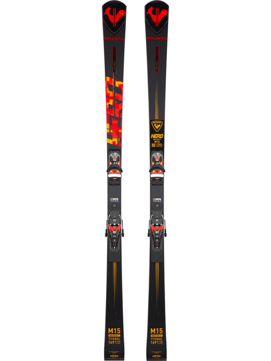 Narty ROSSIGNOL HERO MASTER LT (R22) + wiązania LOOK SPX 12 Rockerace Hot Red - Adventure Sports
