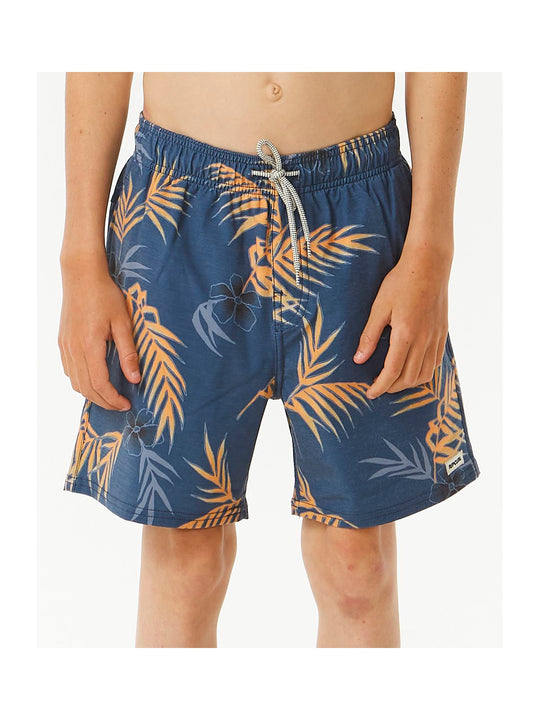 Boardshorty RIP CURL Surf Revival Floral Volley Boy granatowy - Adventure Sports
