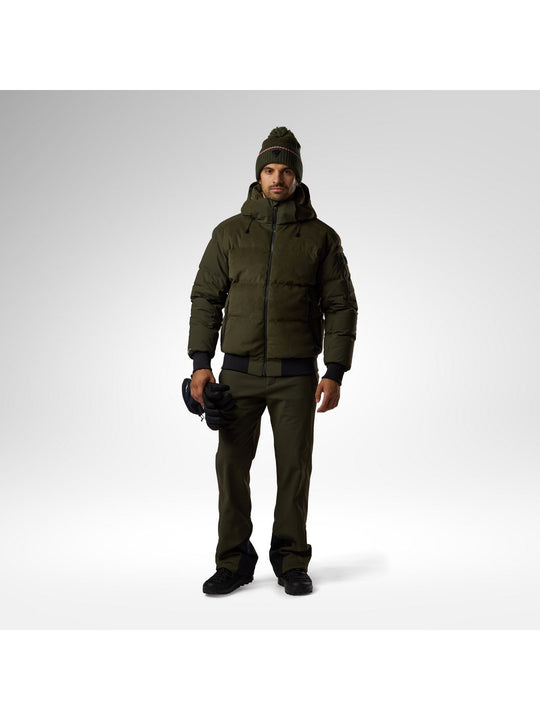 Kurtka narciarska męska ROSSIGNOL M Resort Corduroy Down Bomber zielona

