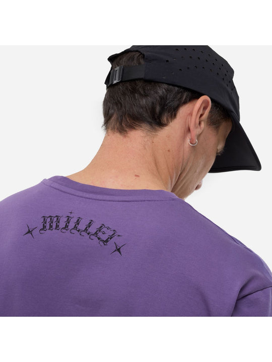 Koszulka męska MILLET Cimaï Collab Ts Ss M fioletowa
