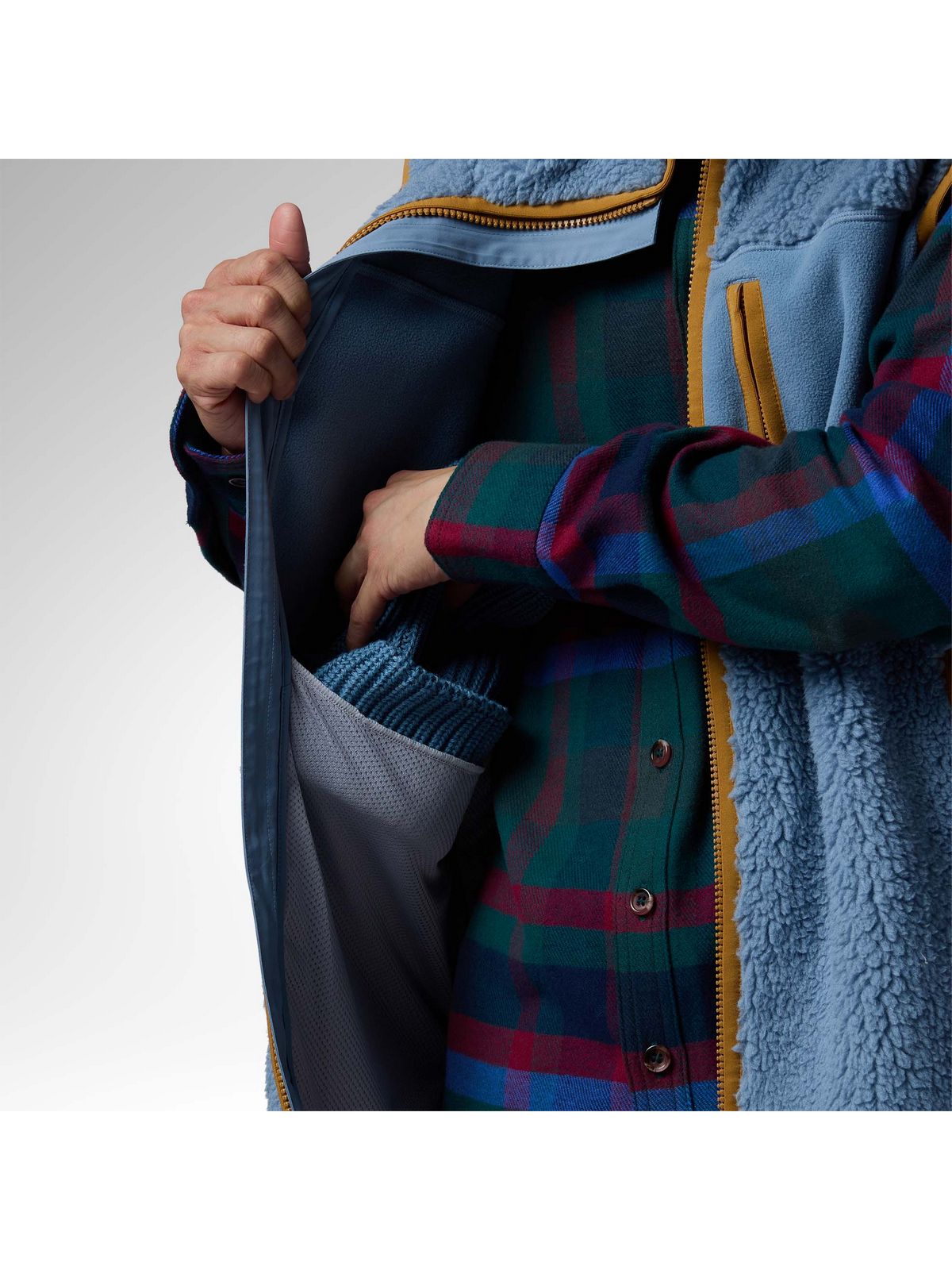 Kamizelka męska ROSSIGNOL Alltrack Sherpa Vest niebieska