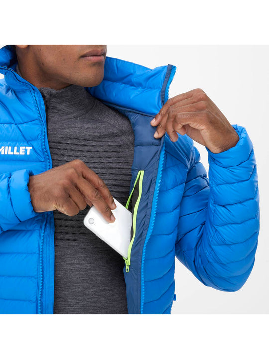 Kurtka męska MILLET Evole Light 700 Jkt M niebieska
