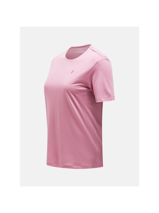 Koszulka Peak Performance W Delta Ss Tee brązowy - Adventure Sports
