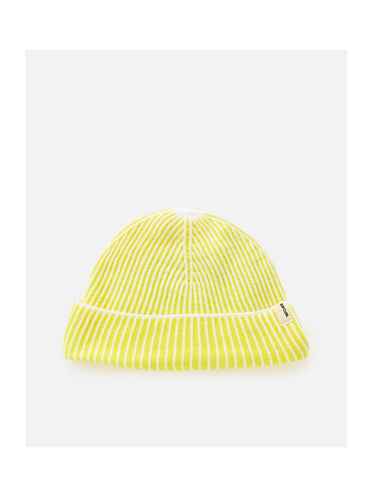 Czapka damska RIP CURL 2 Tone Ribbed Reg Beanie żółta

