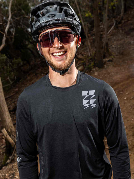 Koszulka Rowerowa NORTHWAVE Bomb Jersey LS czarny - Adventure Sports
