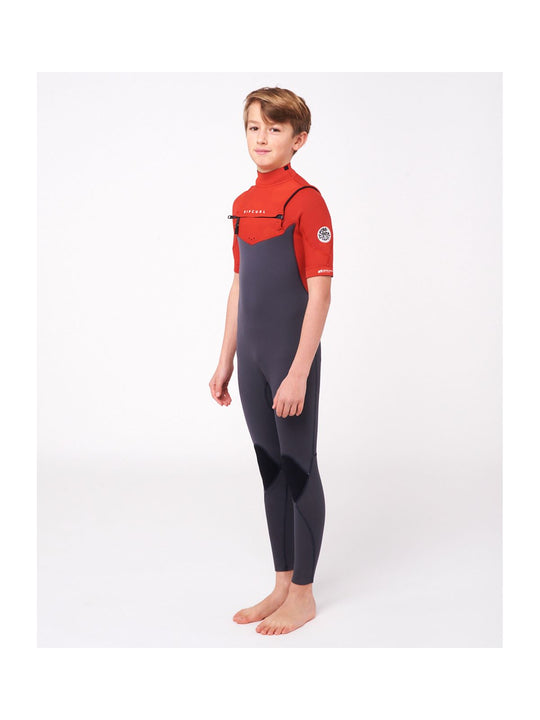 Chłopięca Pianka surfingowa RIP CURL Boys D/Patrol Cz Ss 22Gb czerwony - Adventure Sports
