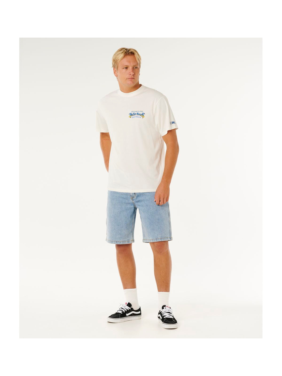 Koszulka męska RIP CURL Bells Pro 26 Event Tee biała