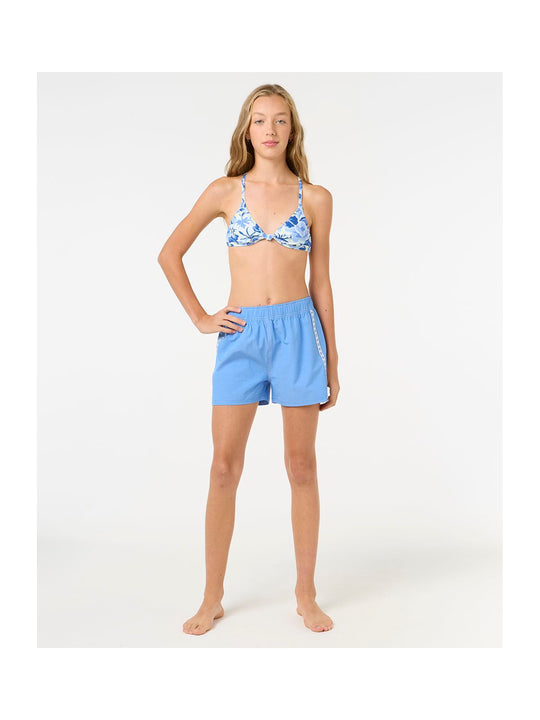 Szorty kąpielowe dziewczęce RIP CURL Island Bliss Boardshort-Girl niebieskie

