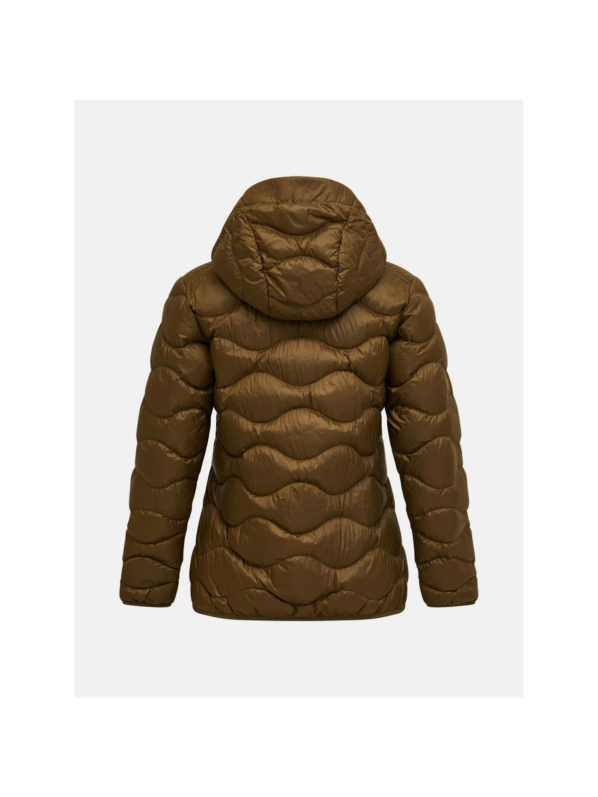 Kurtka PEAK PERFORMANCE Helium Down Hood Jacket Women brązowy