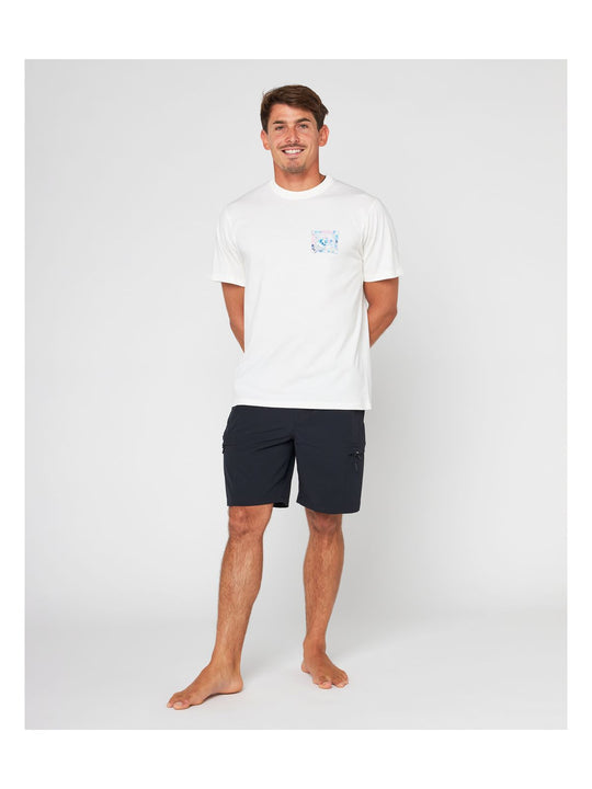 Koszulka RIP CURL Ripcurl X Ba Bapt Photoprintee biały - Adventure Sports
