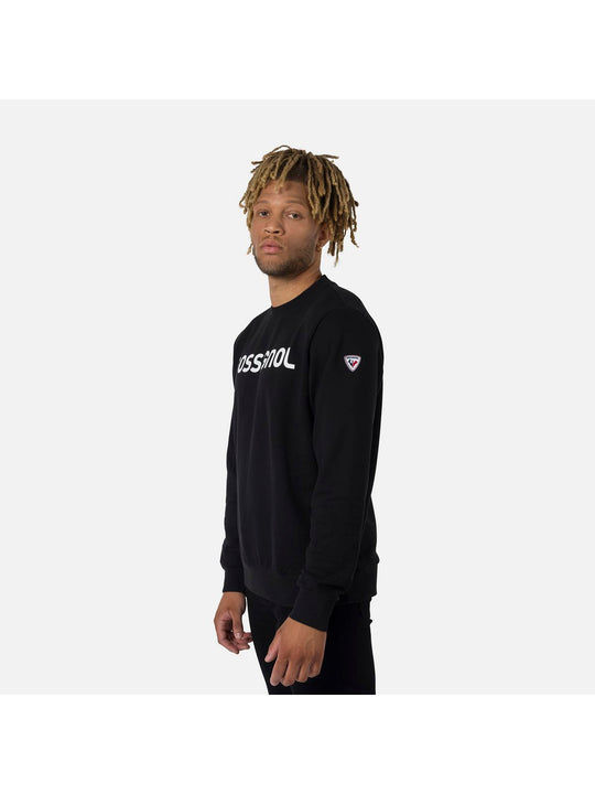 Bluza Rossignol LOGO SWEAT RN FL czarny - Adventure Sports
