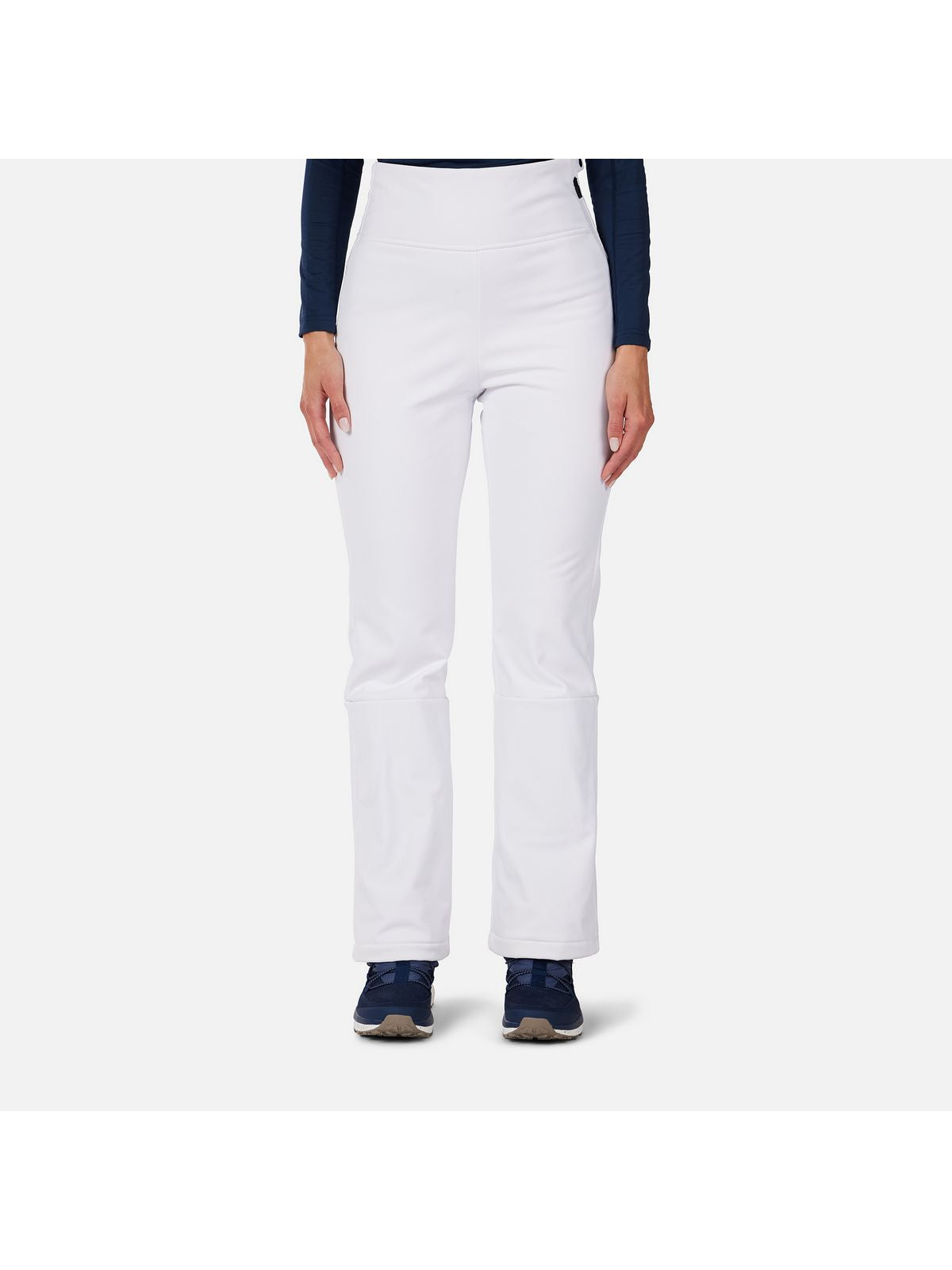 Spodnie narciarskie damskie ROSSIGNOL W Ski Softshell Pant białe
