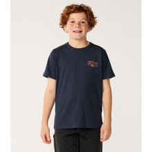 Koszulka juniorska RIP CURL Air Shred Tee-Boy granatowa
