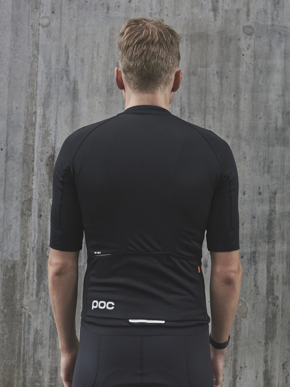 Koszulka rowerowa POC M's Thermal Lite - czarny