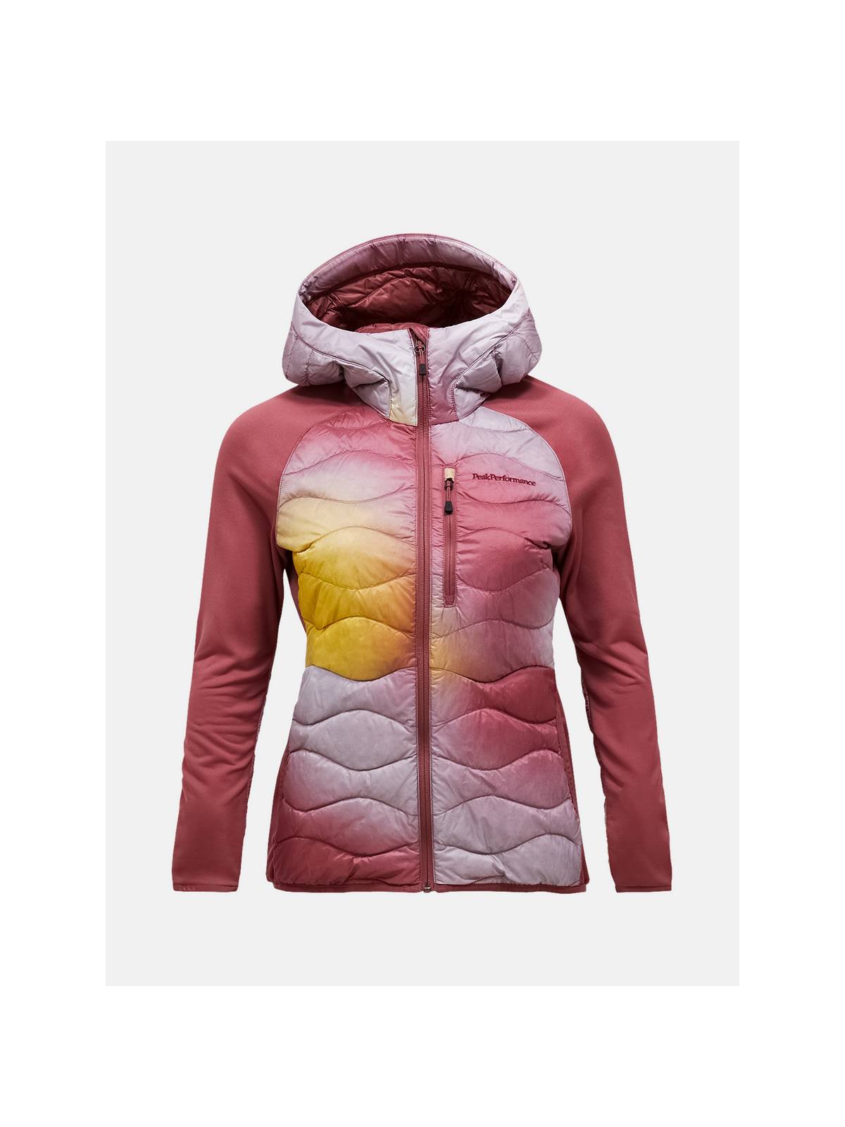 adventuresports kurtka-peak-performance-w-helium-aop-down-hybrid-hood-g80878010-319 front