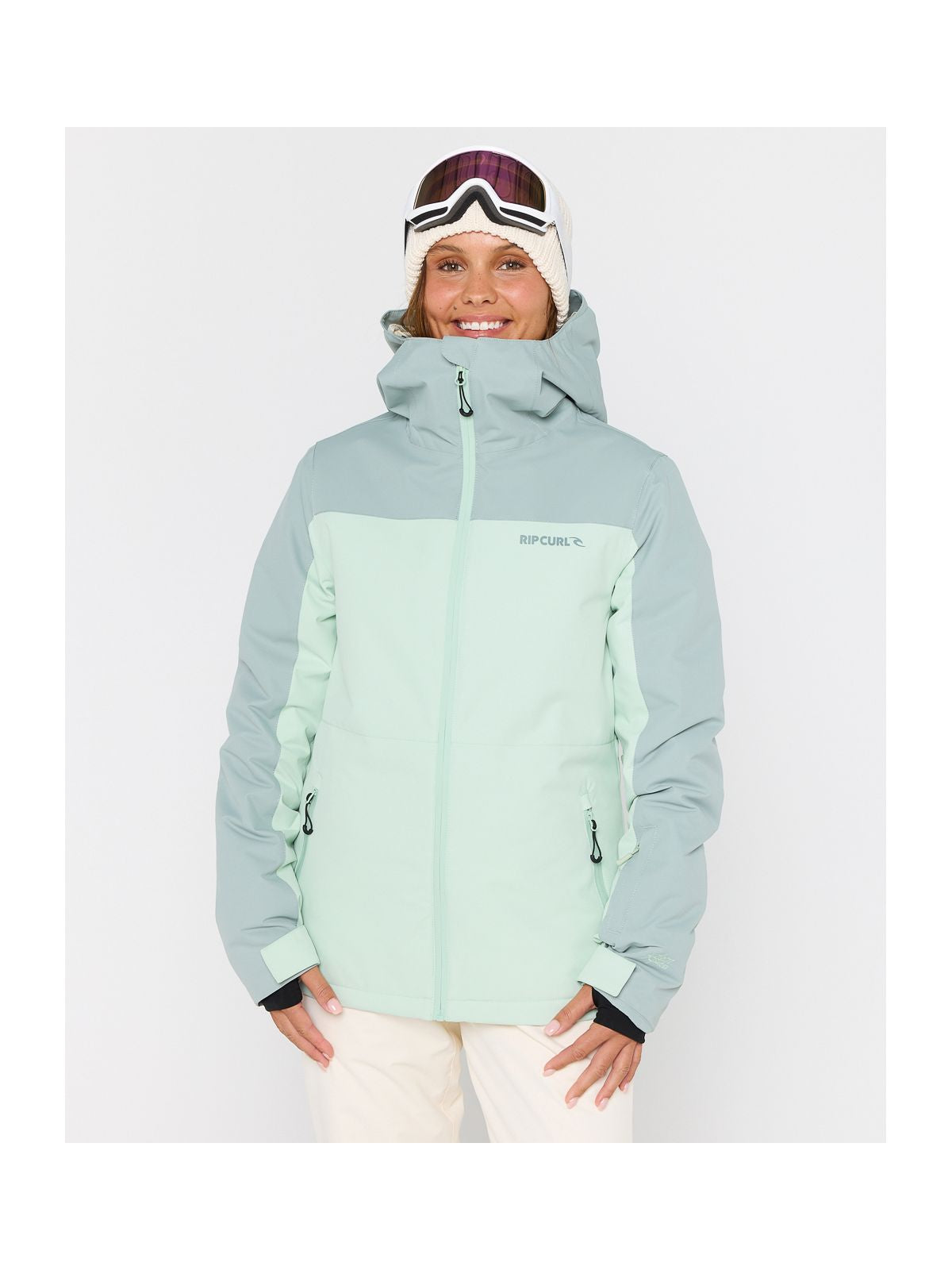 Kurtka narciarska RIP CURL ANTI SERIES COL BL JKT 10K/10K zielona