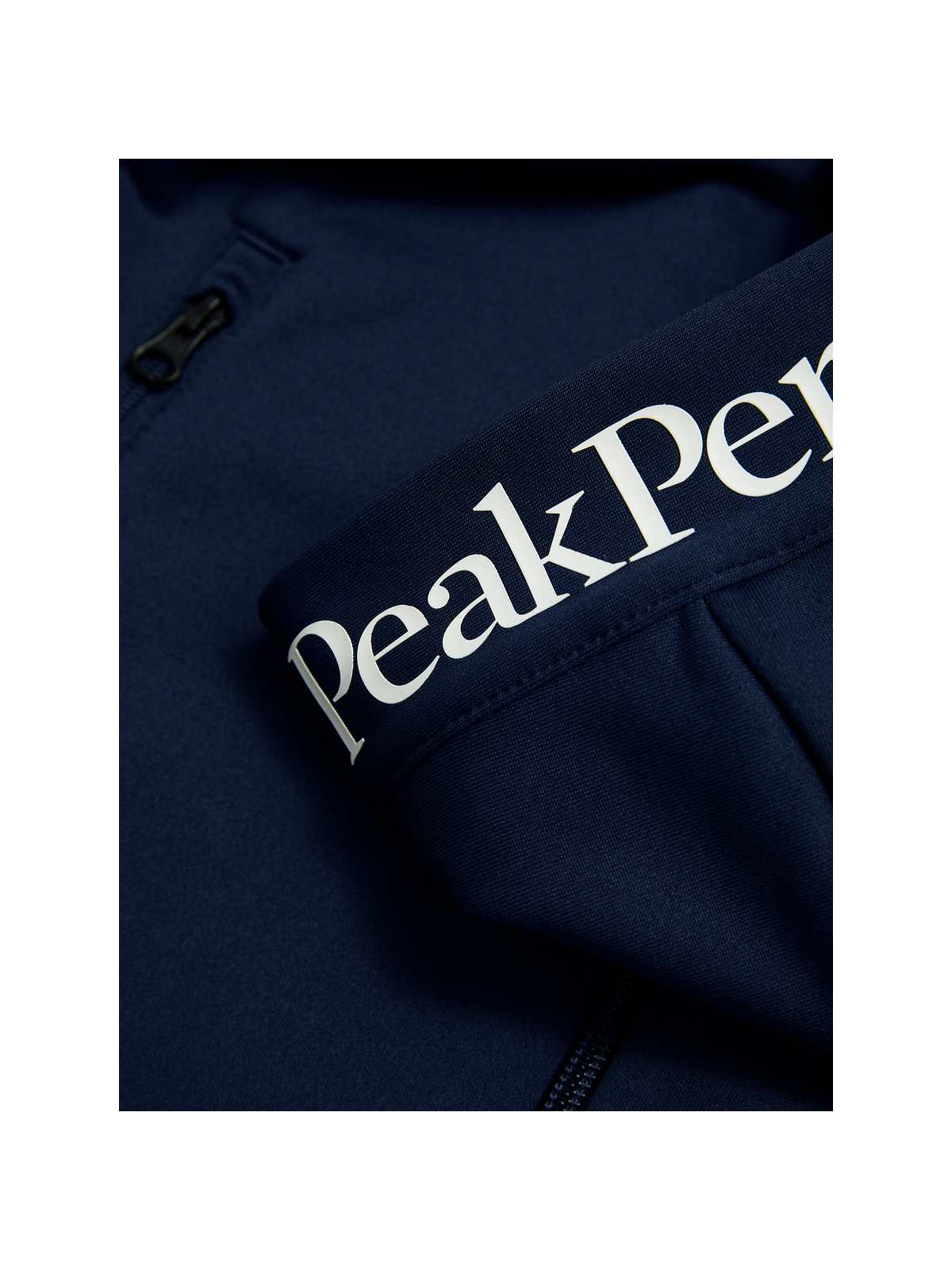 Bluza z kapturem damska PEAK PERFORMANCE W Rider Essentials Zip Hood granatowa