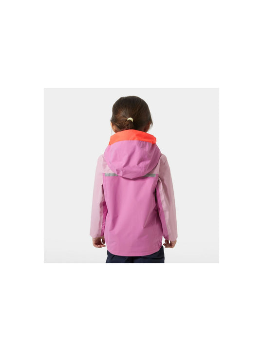 Kurtka dziecięca Wodoodporna HELLY HANSEN K Shelter Ht Jacket różowa
