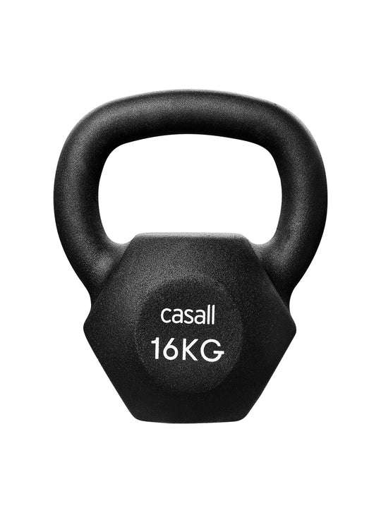 Ciężarek CASALL Classic Kettlebell 16kg kolor czarny

