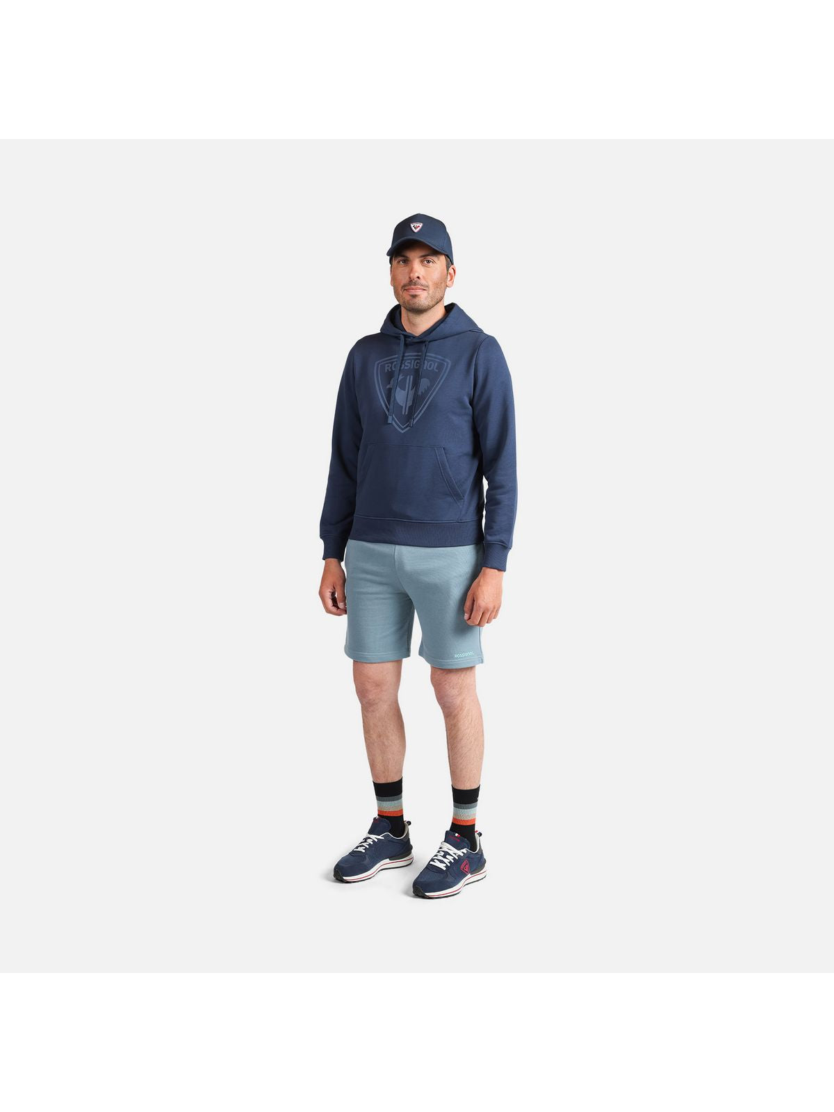 Bluza męska ROSSIGNOL Cliffside H granatowa - Adventure Sports