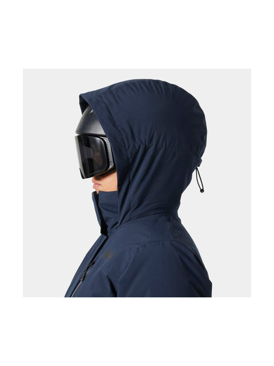 Kurtka narciarska damska HELLY HANSEN W CREWSER INSULATED JACKET granatowa
