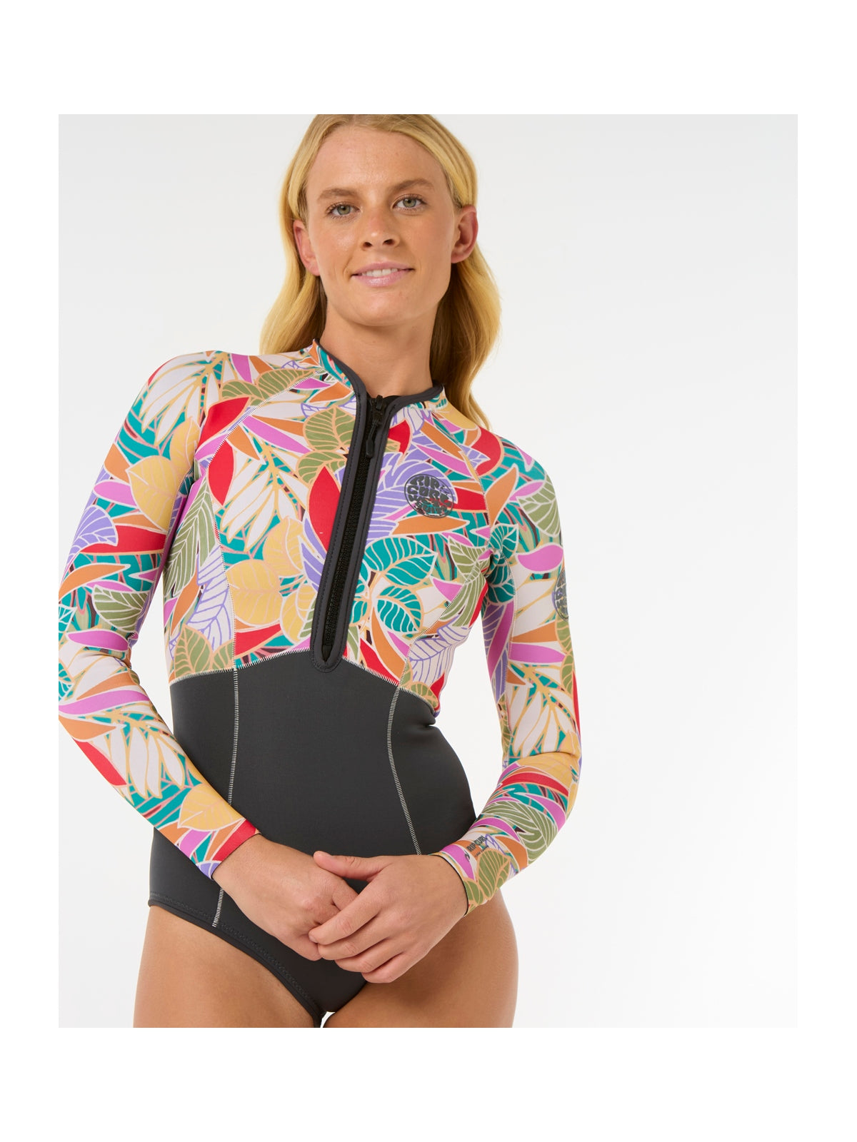 Pianka damska RIP CURL G-Bomb 1.5Mm Ls Fz Full Spring liście