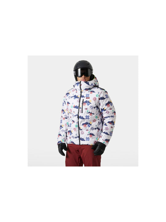 Kurtka męska HELLY HANSEN Kvitfjell Race Puffy Jacket kolor biały
