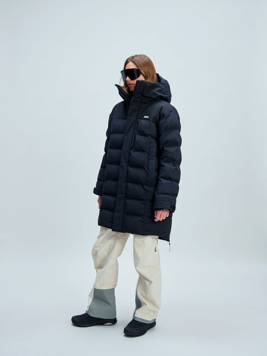 Płaszcz damski zimowy POC W'S Race Loft Parka czarna
