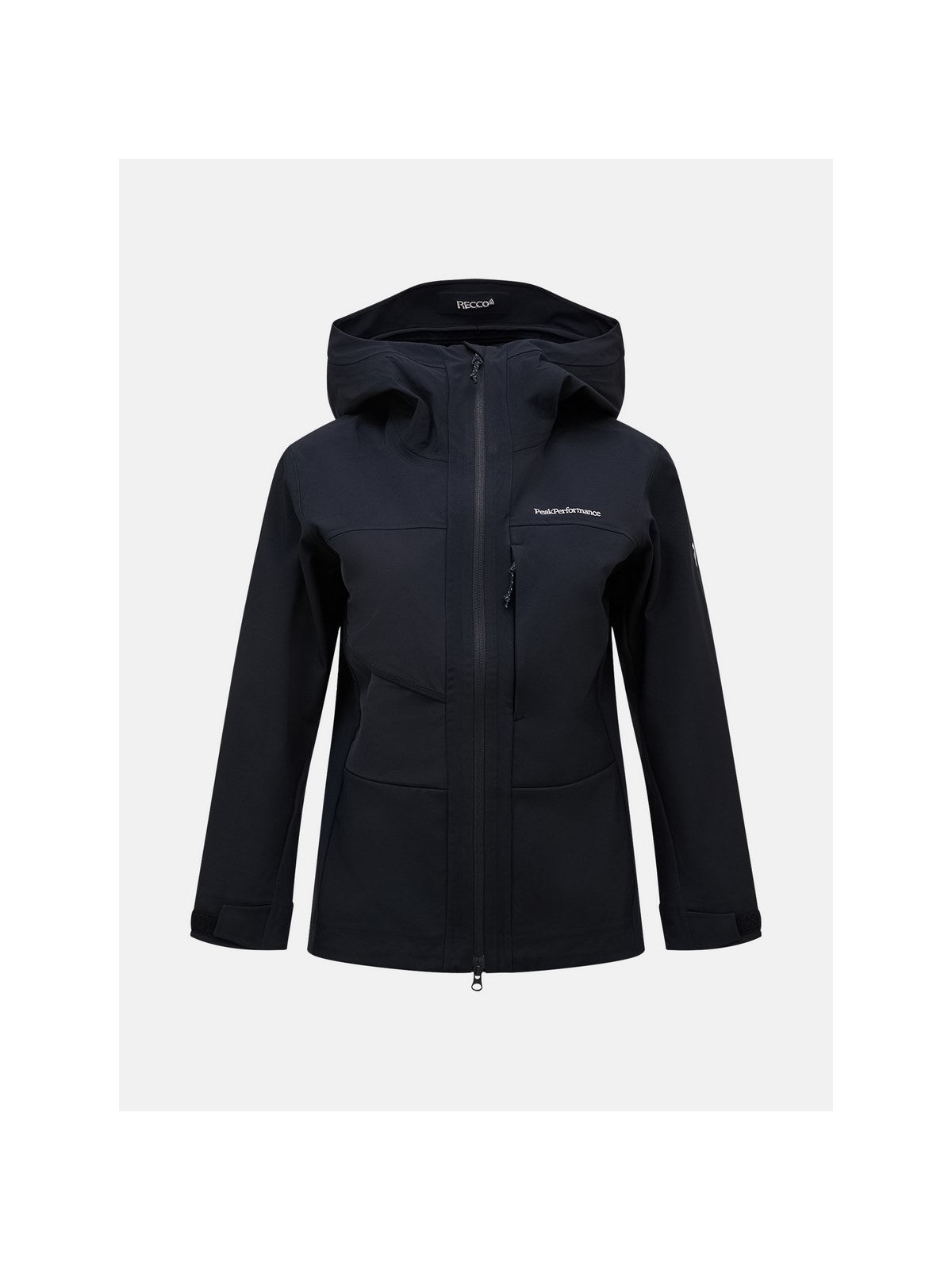 Kurtka Peak Performance W Ascent Softshell Jacket czarna - narciarska - Adventure Sports