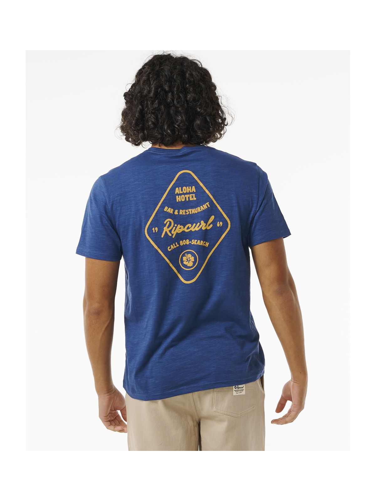 Koszulka RIP CURL Aloha Hotel Drop In Tee granatowy - Adventure Sports
