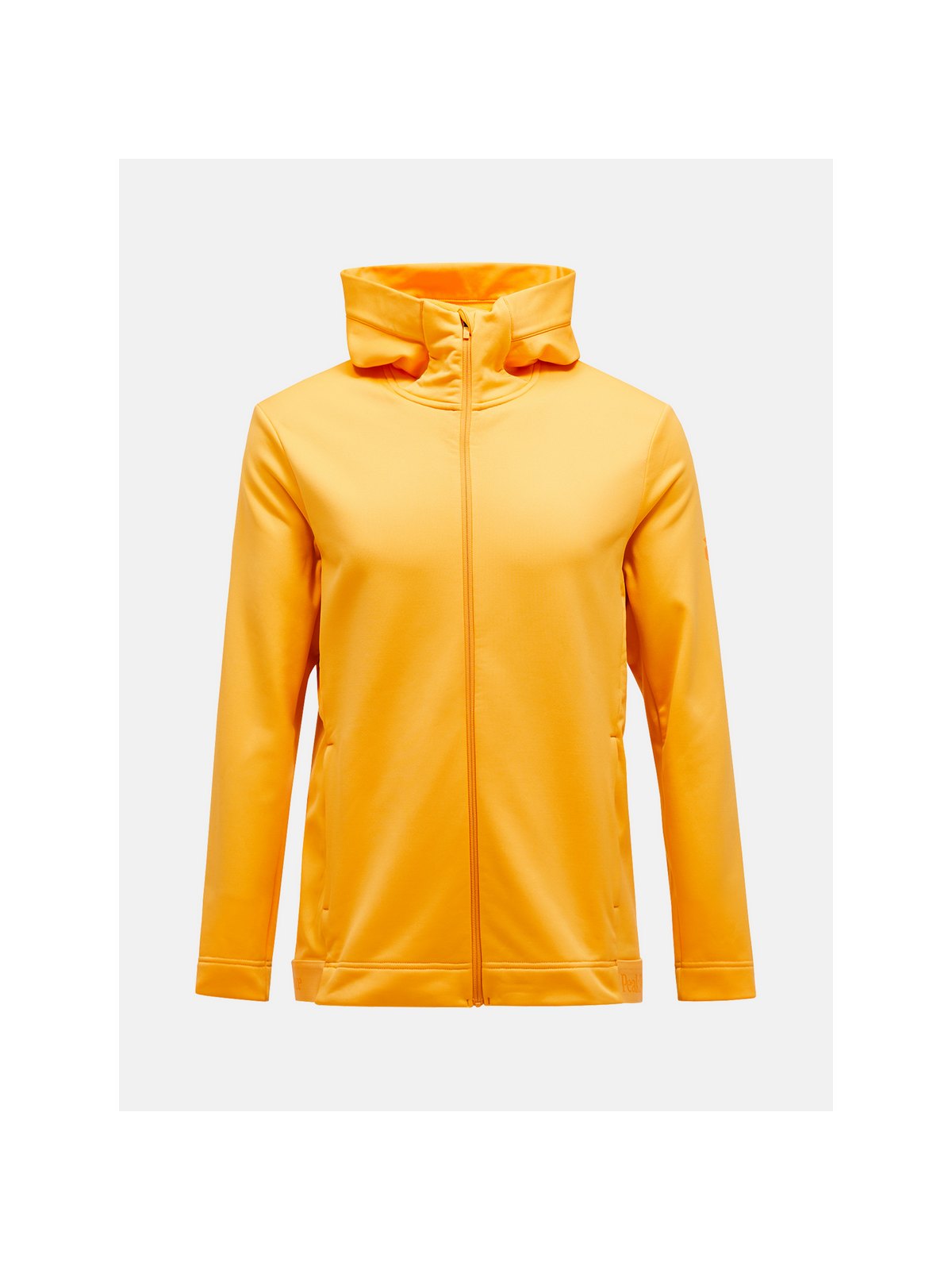 Bluza PEAK PERFORMANCE Rider Tech Zip Hood Men pomarańczowy - Adventure Sports