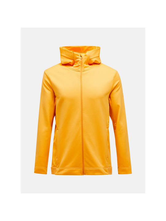 Bluza PEAK PERFORMANCE Rider Tech Zip Hood Men pomarańczowy - Adventure Sports
