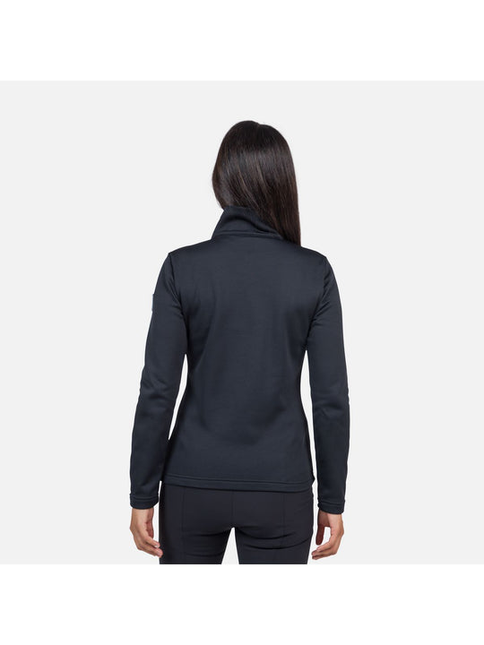 Koszulka Rossignol W Resort 1/2 Zip czarny - Adventure Sports
