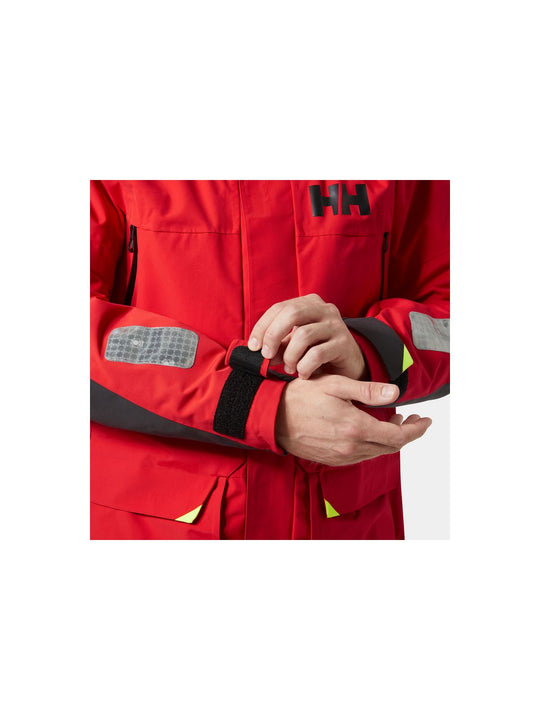 Kurtka męska HELLY HANSEN Skagen Offshore Jacket czerwona
