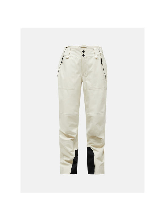 Spodnie narciarskie damskie PEAK PERFORMANCE Anima HIPE 3L Shell Pants piaskowe
