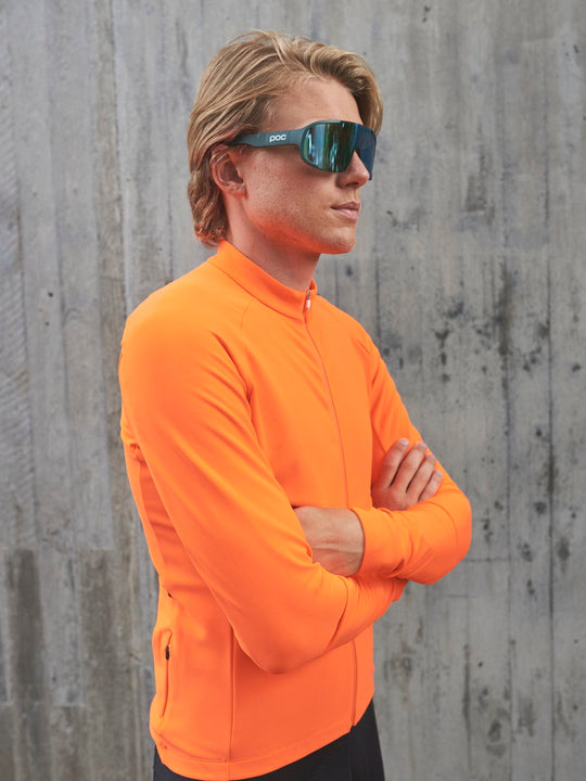 Koszulka POC Radiant Jersey pomarańczowy - Adventure Sports
