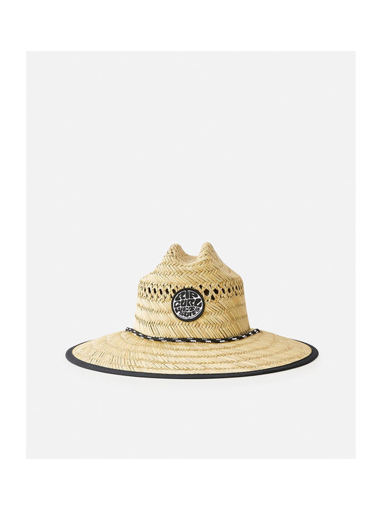 Kapelusz RIP CURL Logo Straw Hat Boy brązowy - Czapka - Adventure Sports
