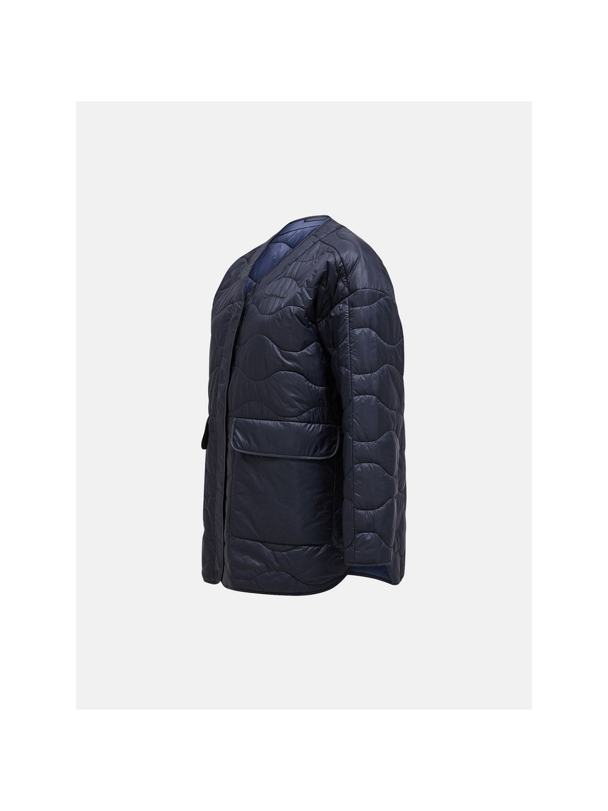Kurtka Peak Performance W Quilted Oversized Liner czarny - Adventure Sports
