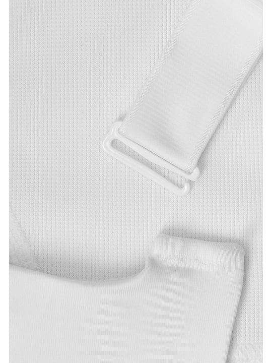 Stanik treningowy CASALL Iconic Adjustable Sports Bra kolor biały
