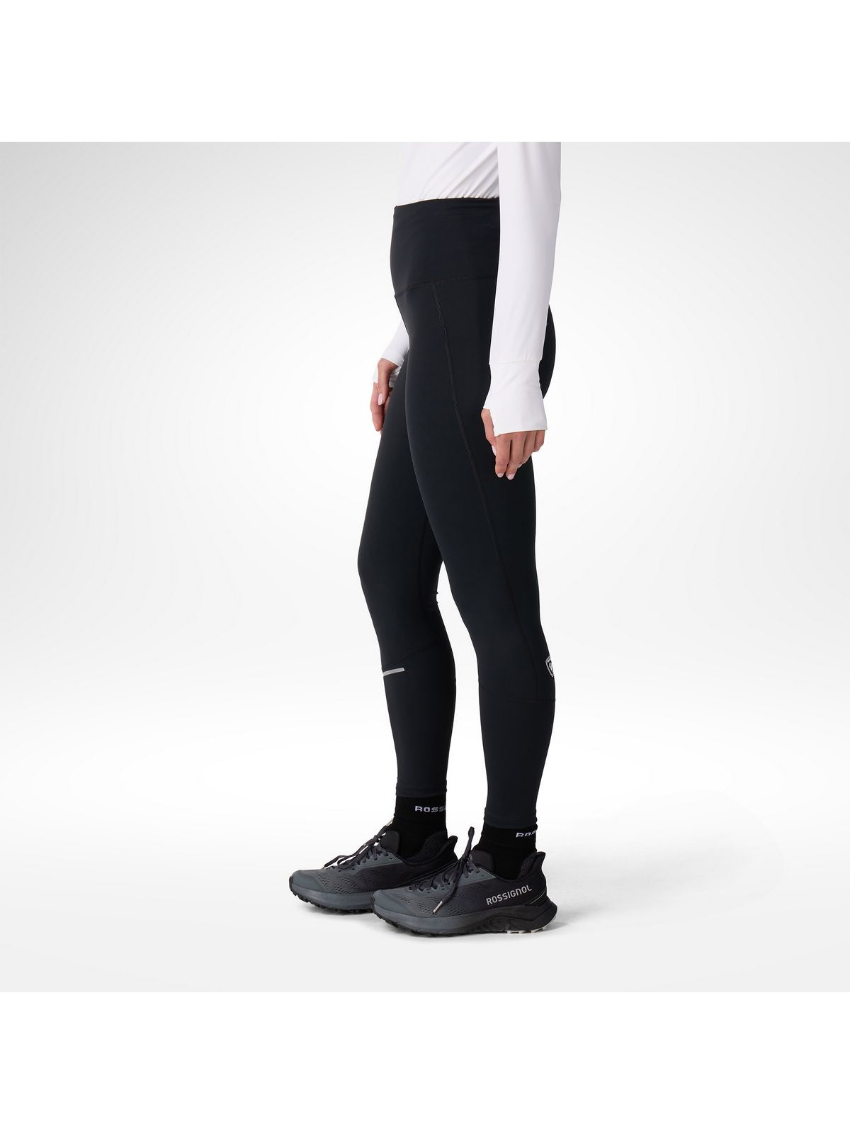 Legginsy damskie ROSSIGNOL W First Layer Tight czarne