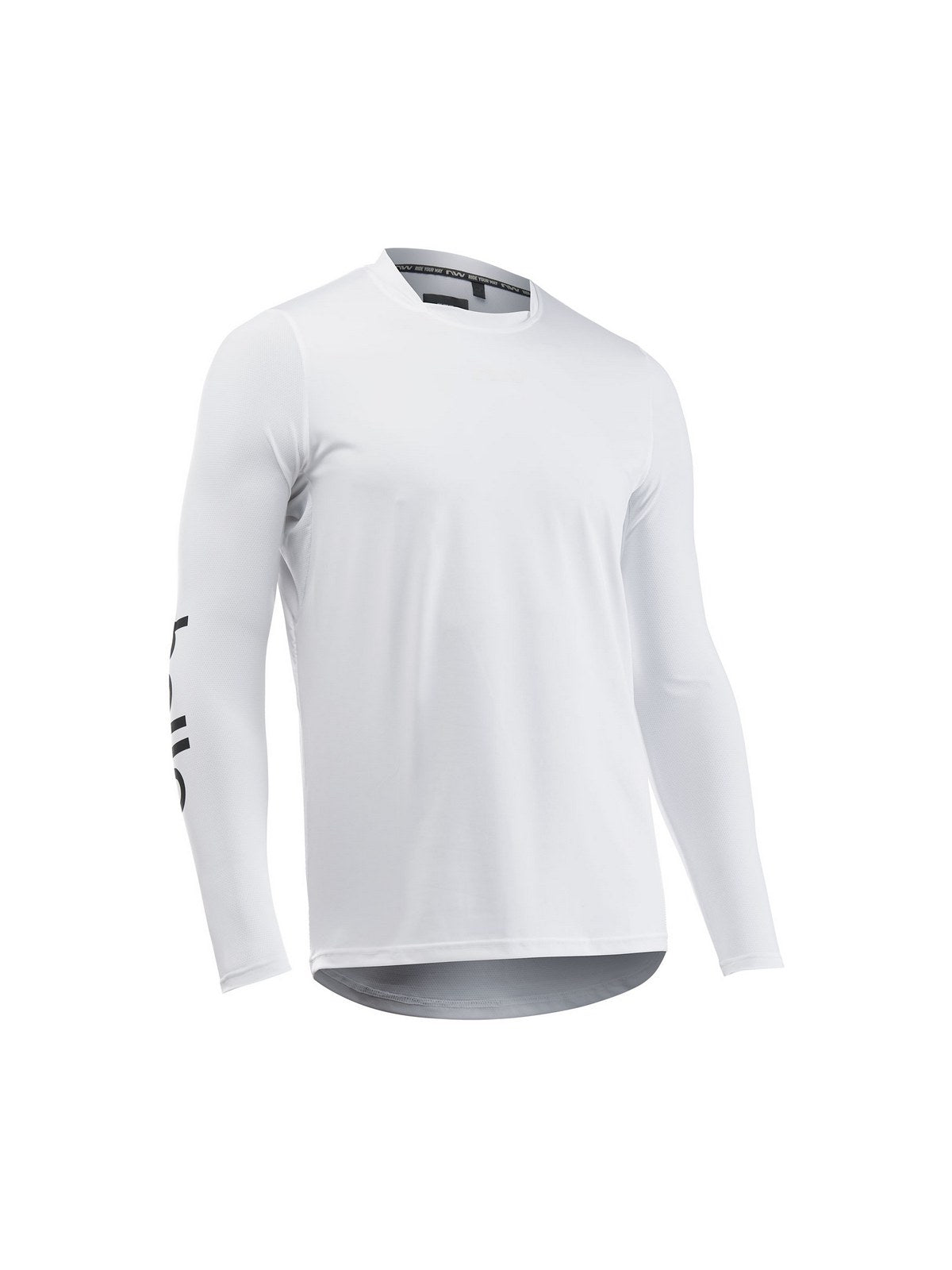 Koszulka rowerowa NORTHWAVE Bomb Hello Goodbye Jersey L/s biała