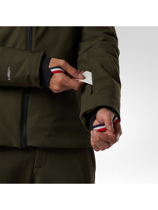 Kurtka narciarska męska ROSSIGNOL M Resort Softshell Jacket zielona

