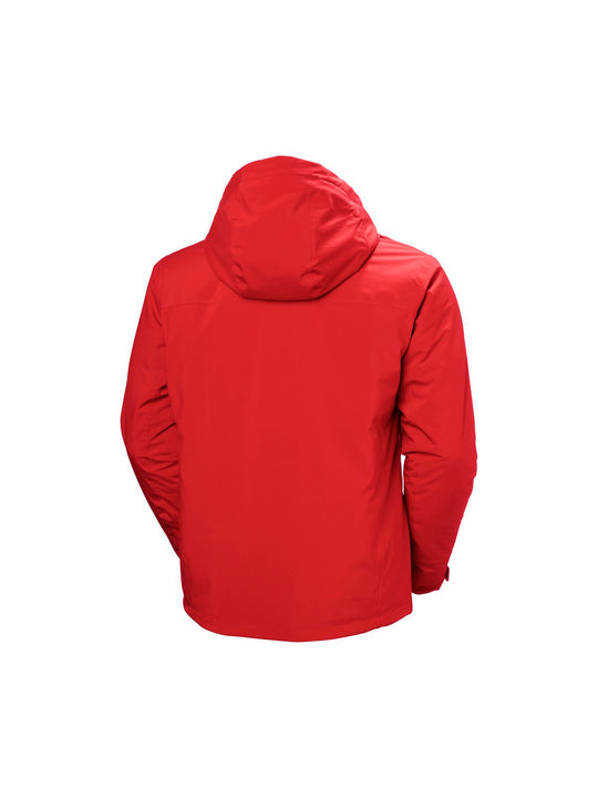 Kurtka narciarska męska HELLY HANSEN CREWSER INSULATED JACKET czerwona
