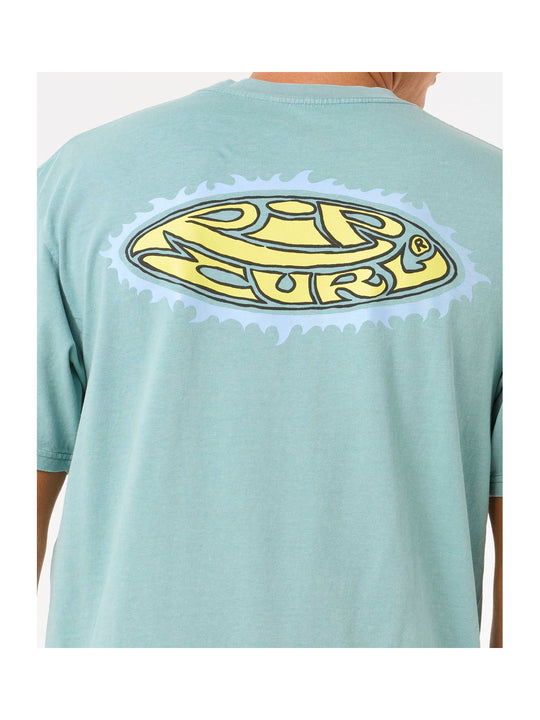 Koszulka RIP CURL Raw Energy Sloth Tee niebieski

