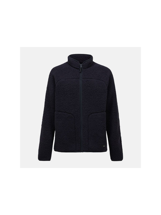 Bluza męska PEAK PERFORMANCE Wildrush Pile Jacket czarna
