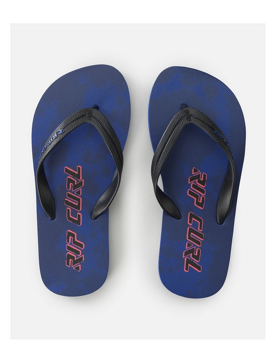 Japonki plażowe dziecięce RIP CURL Raw Energy Bloom Open Toe - Bo fioletowe
