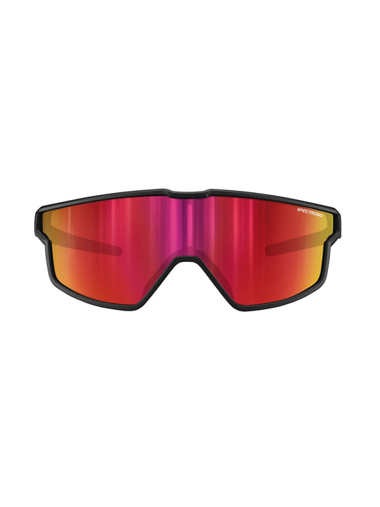 Okulary przeciwsłoneczne dla dzieci Julbo Fury Mini - czarny | Spectron cat 3Cf Flash Red - 4-8 - Adventure Sports
