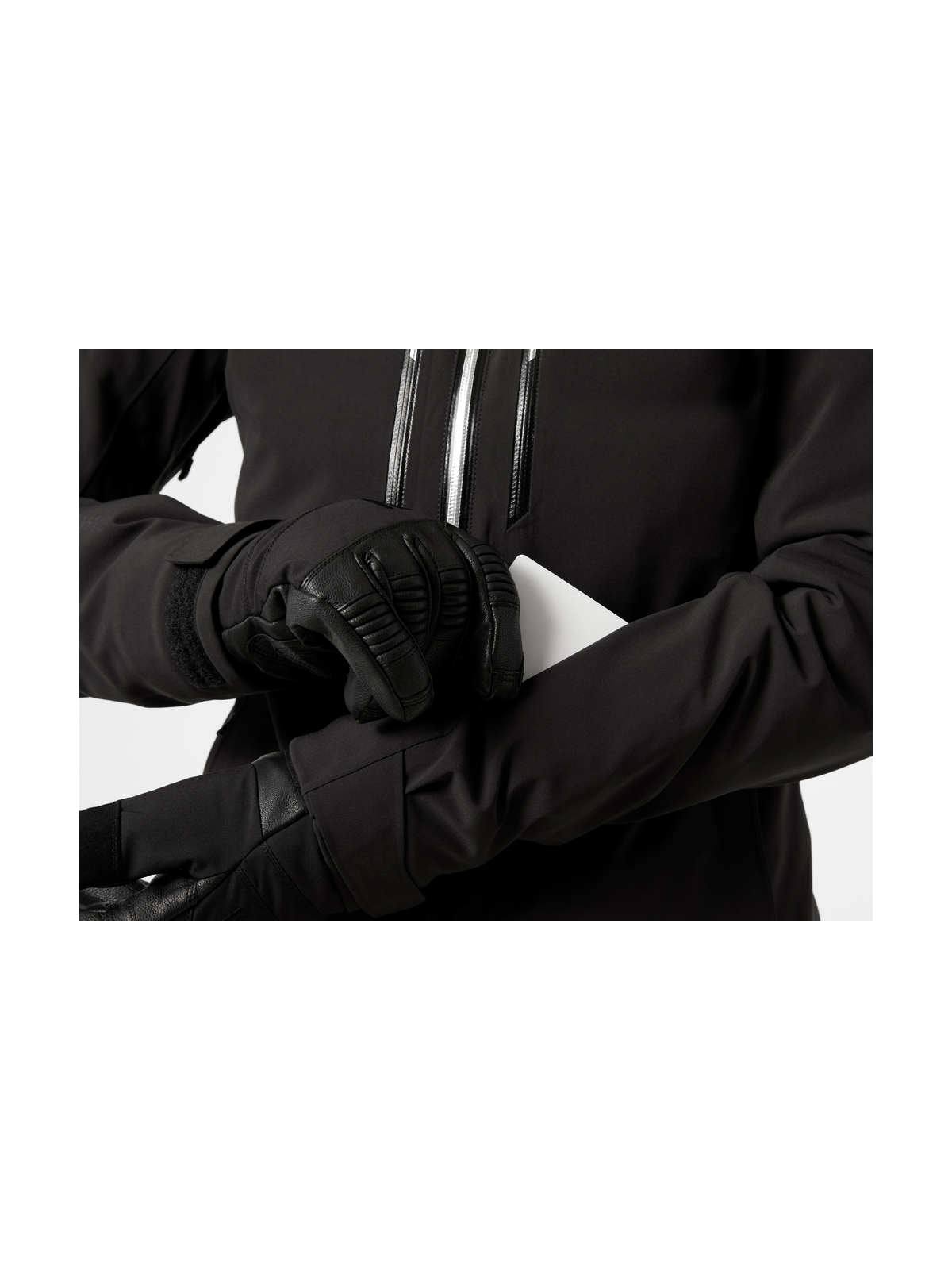 Kurtka narciarska damska HELLY HANSEN W ALPHELIA LIFALOFT JACKET czarna