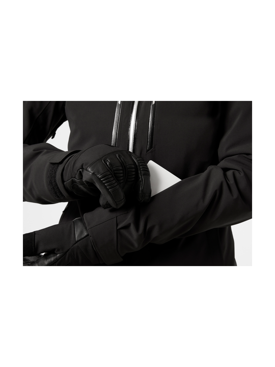 Kurtka narciarska damska HELLY HANSEN W ALPHELIA LIFALOFT JACKET czarna
