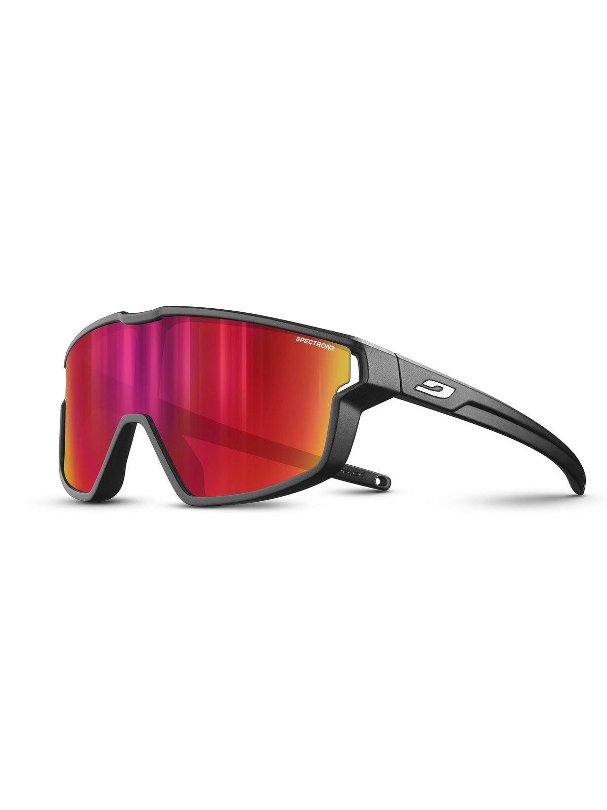 Okulary przeciwsłoneczne dla dzieci Julbo Fury Mini - czarny | Spectron cat 3Cf Flash Red - 4-8 - Adventure Sports
